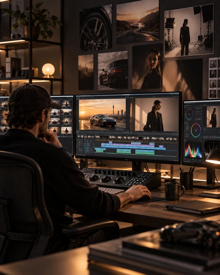 Postproduktion und Color Grading bei High End Entertainment